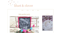 Desktop Screenshot of bluetandclover.com